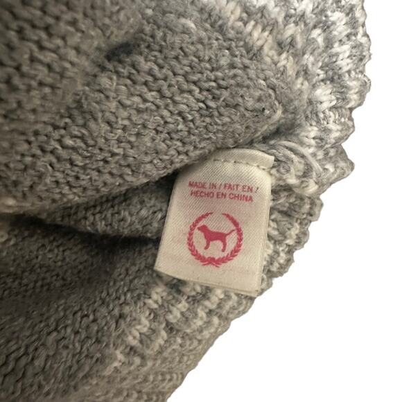 Pink Victoria's Secret Cardigan Gray and White - Size Small - Picture 3 of 6
